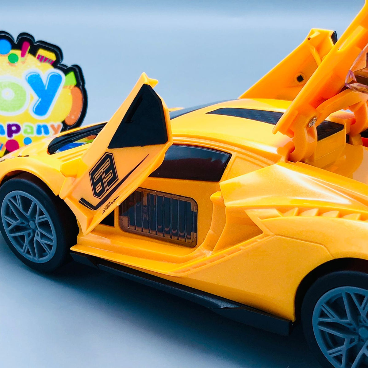 Automatic Cool Racing Car With Door Lights