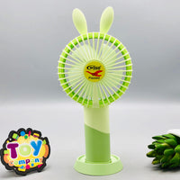 8* Inches Rechargeable Bunny Cooling Fan