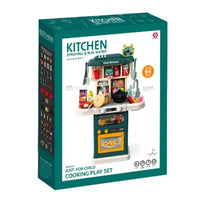 Thumbnail for 64Pcs Kids Pretend Chef Kitchen Set