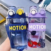 Motion Sipper Double Drinking Water Bottle With Strap