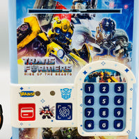 Transformers Fingerprint & Swipe Card Unlock Piggy Bank