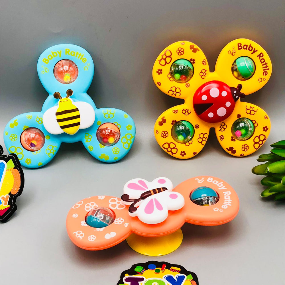 3in1 Delicate Sound Baby Rattle Set - Without Packaging