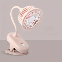 Rechargeable Clip Type Desktop Fan