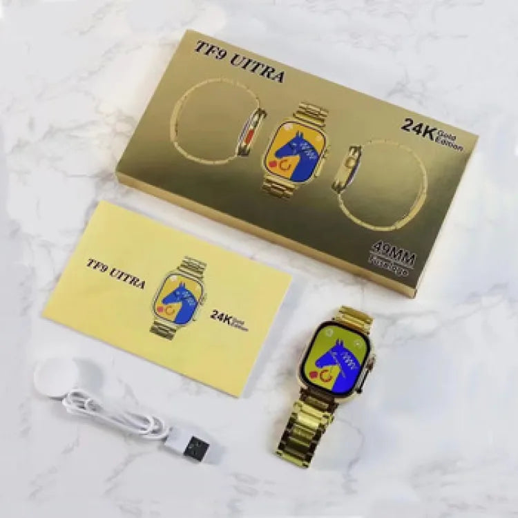TF9 Ultra Smart Gold Watch-A+