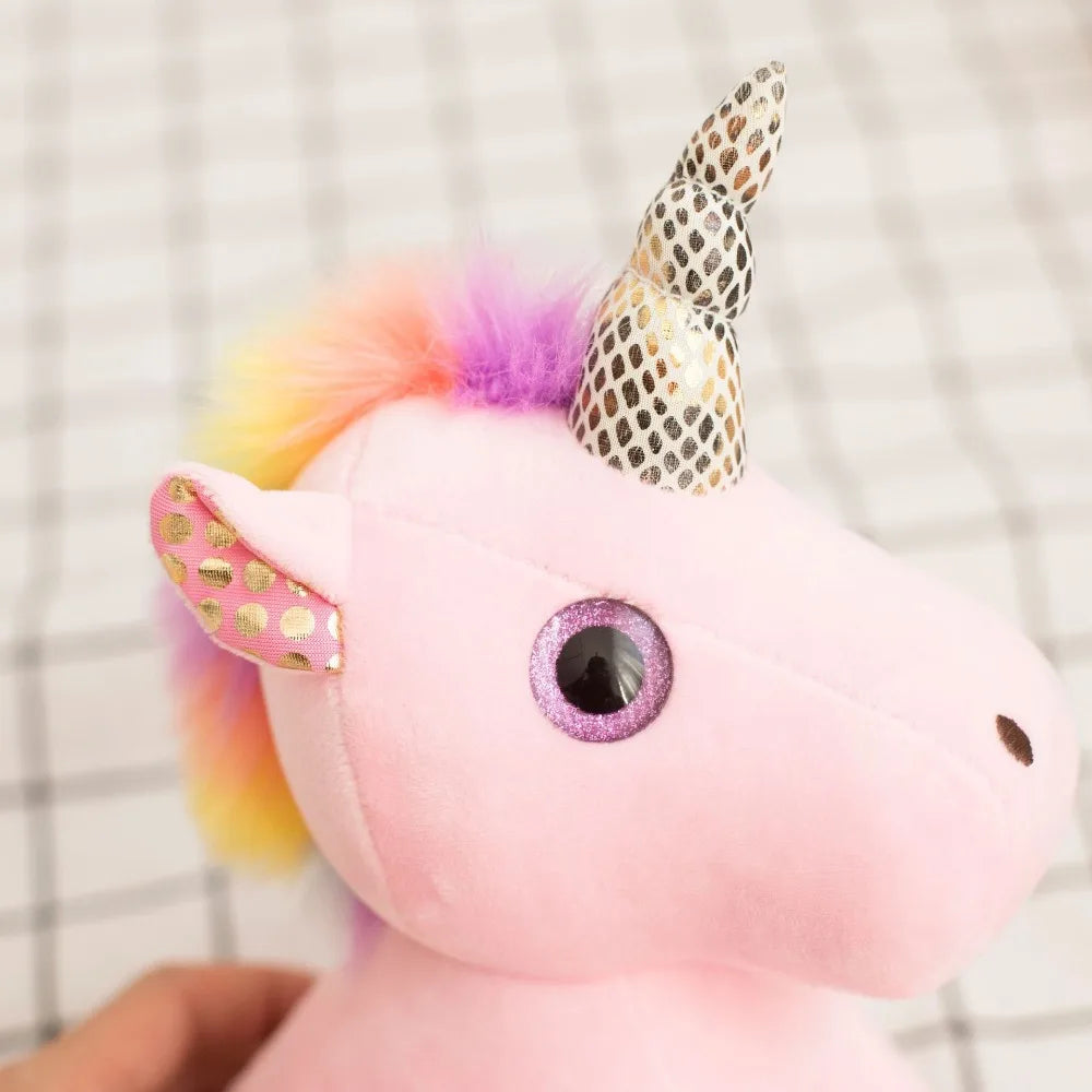 Cute Unicorn Stuffed Keychain - 1Pc