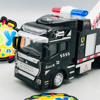 1Pc Alloy Pullback Tow Truck