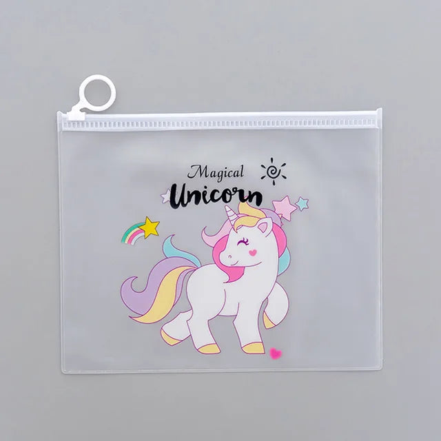 Magical Unicorn Transparent Pouch - Assortment