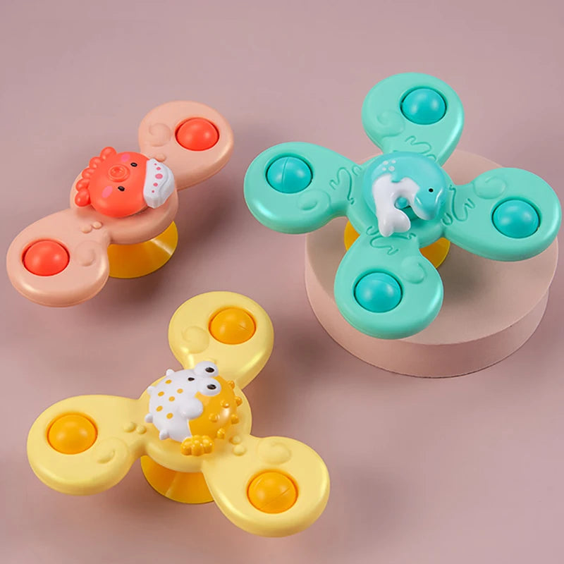 3in1 Sobebear New Born Baby Spinning Rattles