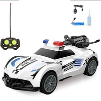 Thumbnail for 1:18 RC Police Lights & Spray Car Model