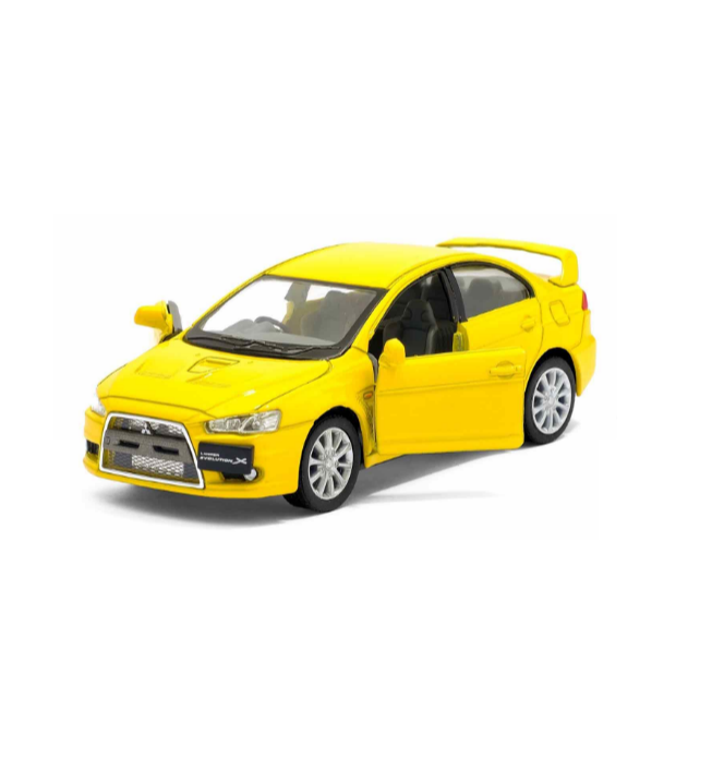 1:36 Kinsmart 2008 Mitsubishi Lancer Evolution X