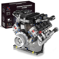 RC Engine Power Lego Bricks Model
