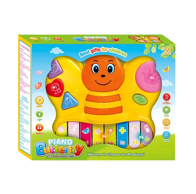 Light & Sound Baby's Butterfly Piano