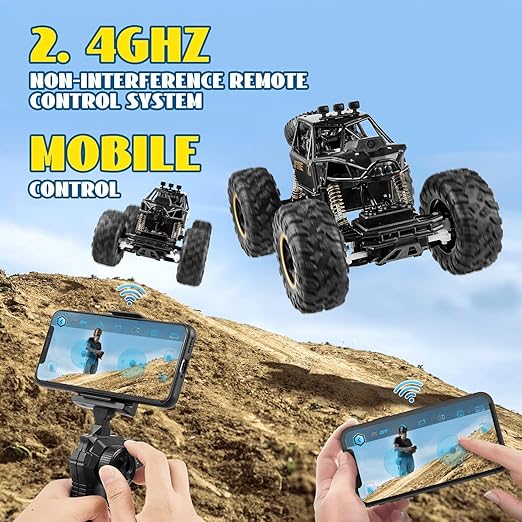 2.4GHz RC Alloy Moka Rock Crawler With Camera