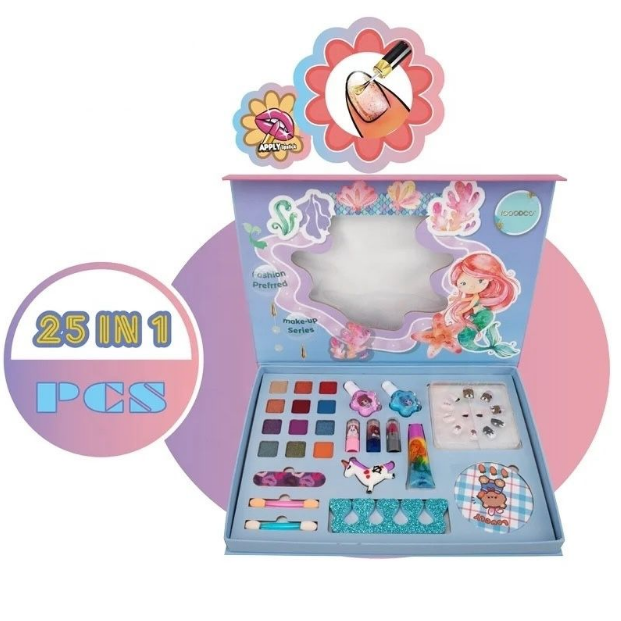 25in1 Realistic Girls Makeup Set
