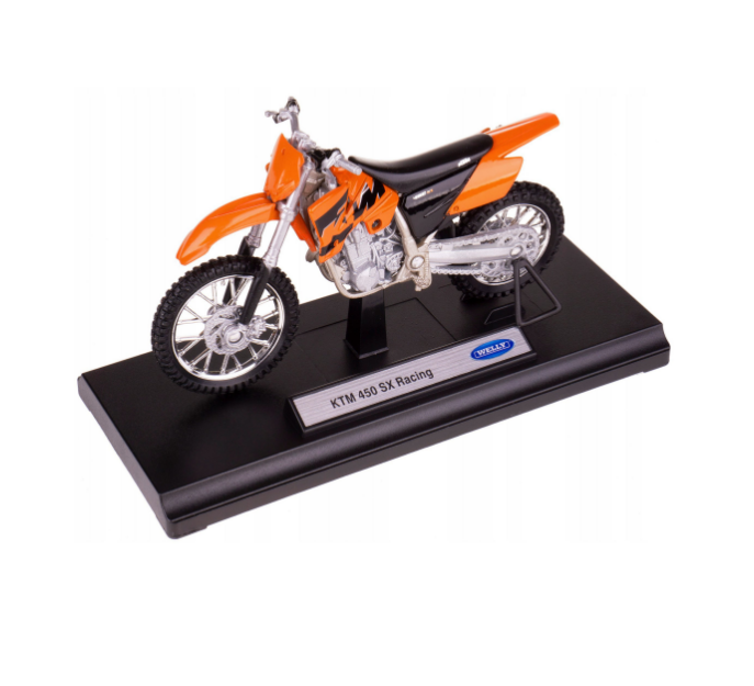 1:18 Diecast KTM 450 SX Racing Bike