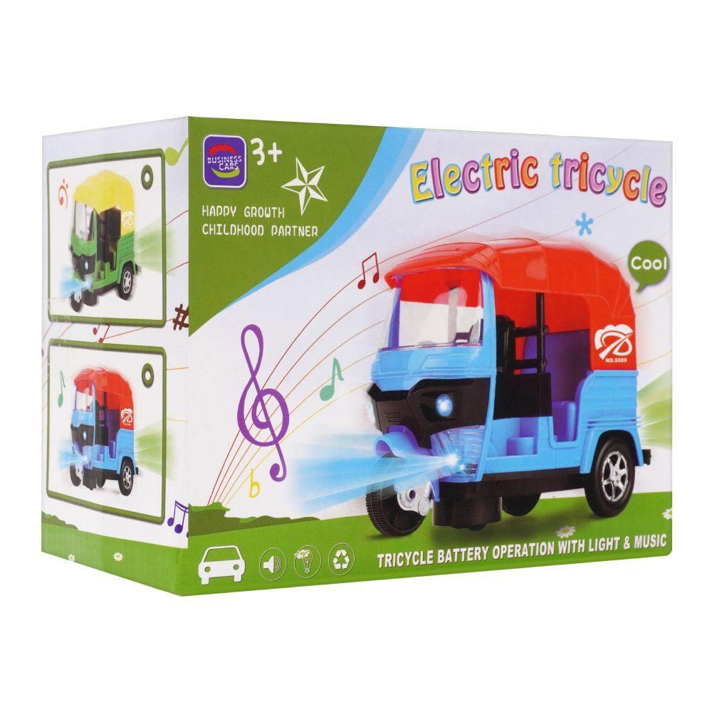 Electric Tricycle With Light & Sound