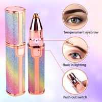 2-in-1 Battery-Operated Eyebrow Trimmer
