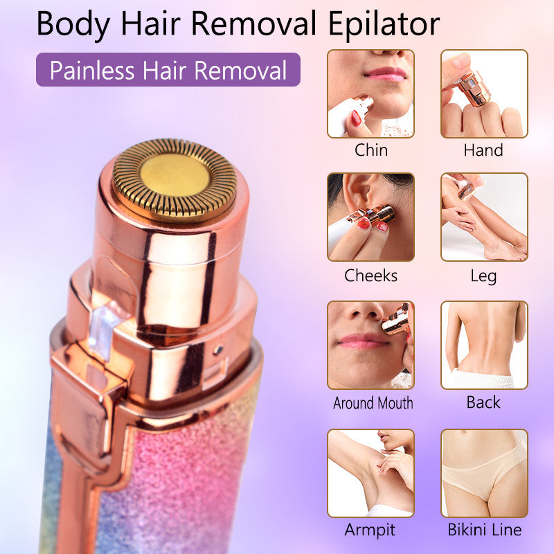 2-in-1 Rechargeable Eyebrow Trimmer