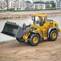 2.4GHz RC Diecast Bulldozer With Light & Sound