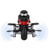 2.4GHz RC Mini Flying Bike With Lights
