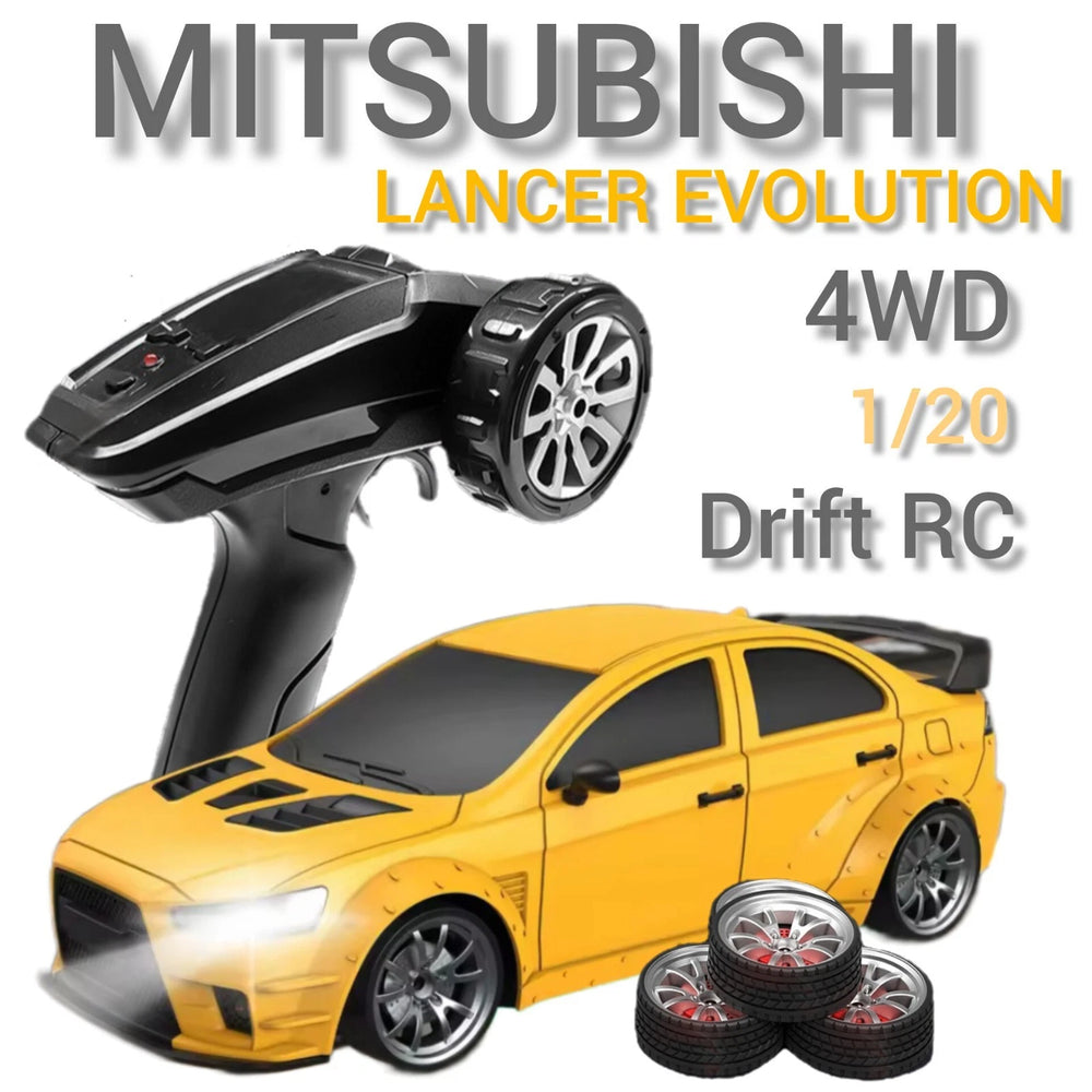 2.4GHz RC 4WD Mitsubishi Lancer Drift Car