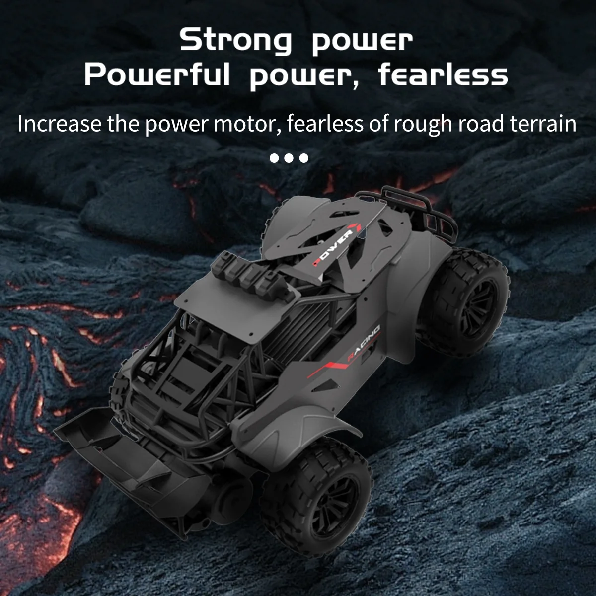 2.4GHz RC Alloy Off-Road Racing Model