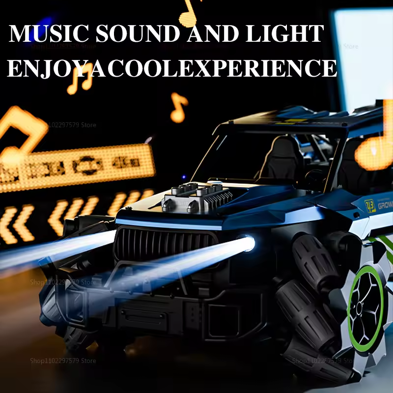 2.4GHz RC 4WD Growler Stunt Drift Car With Smoke