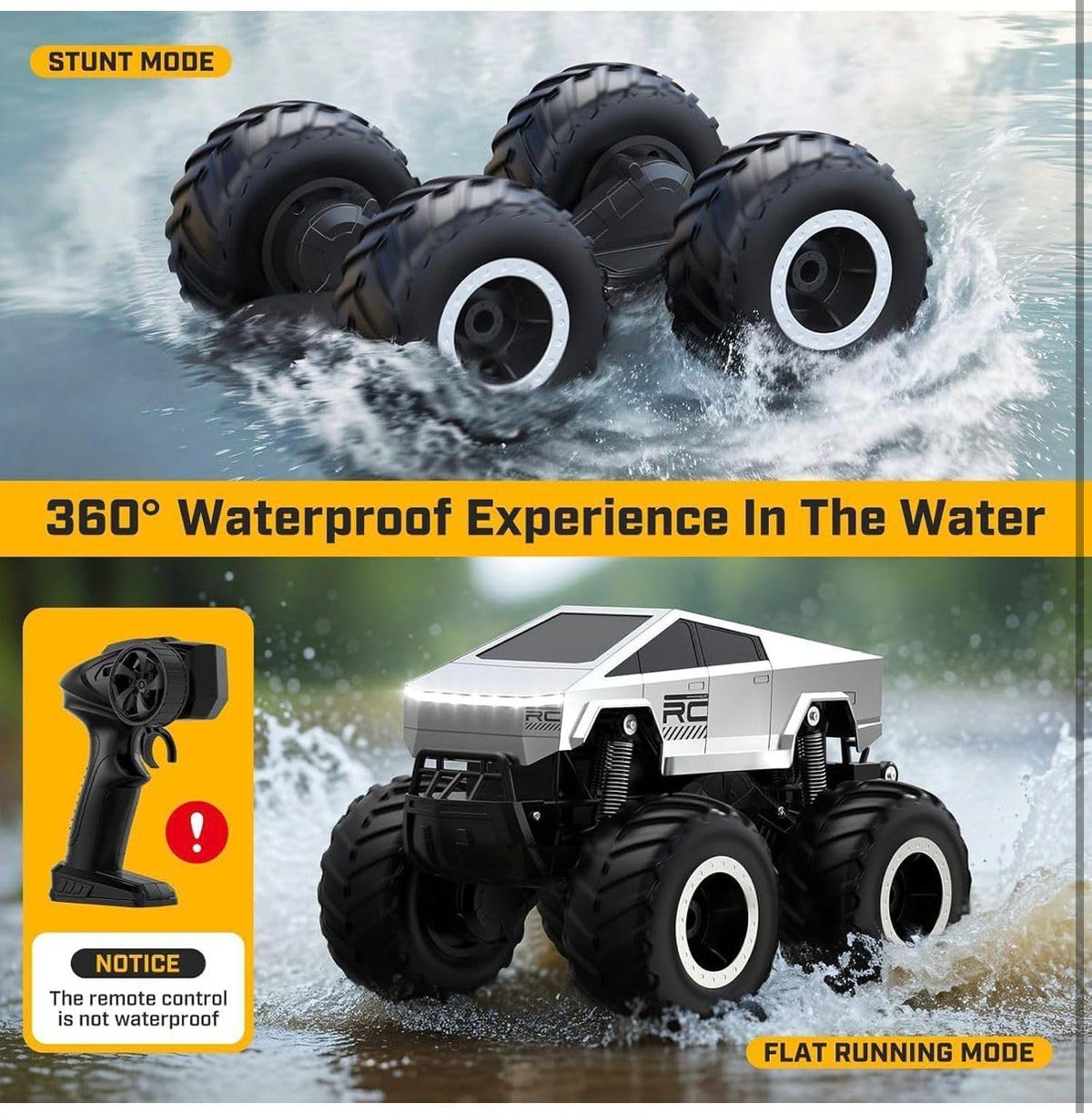 2.4GHz RC Heavy Armor Amphibious Truck