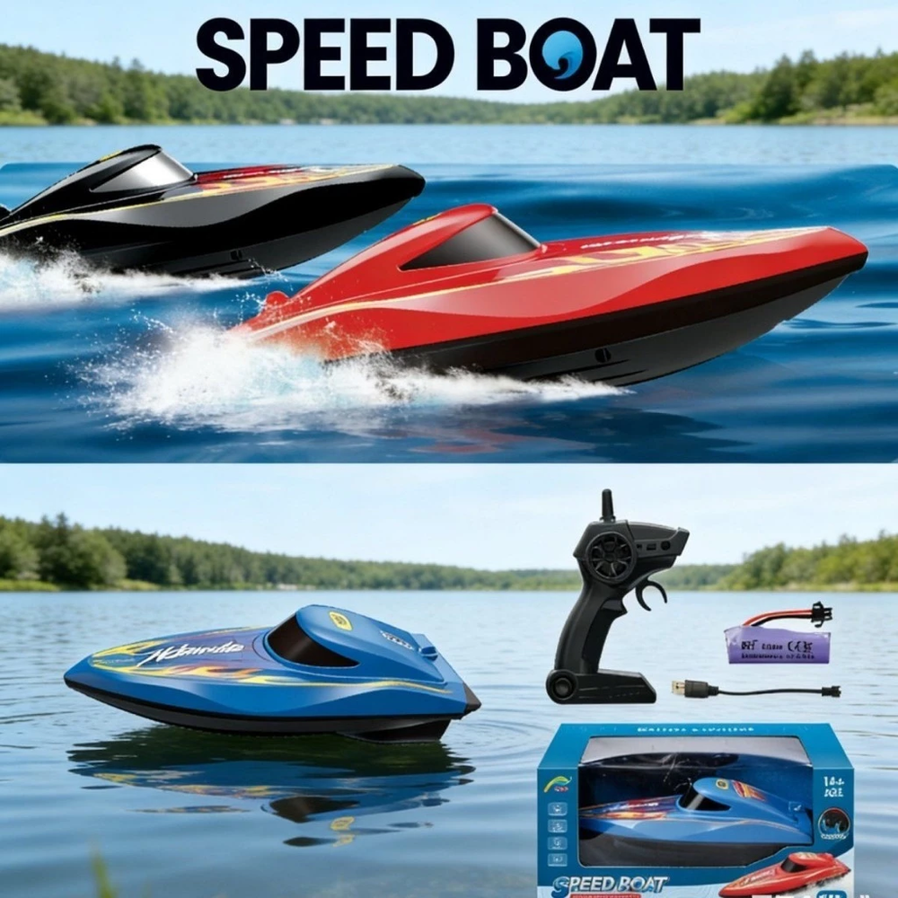 2.4GHz RC High Speed Boat