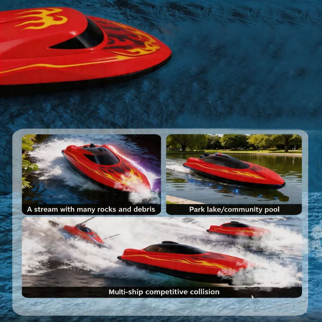 2.4GHz RC High Speed Boat
