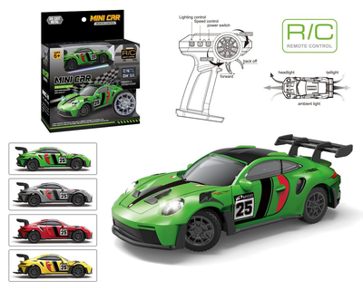 2.4GHz RC Mini Diecast Porsche GT3 Racing Model Car