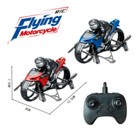 2.4GHz RC Mini Flying Bike With Lights