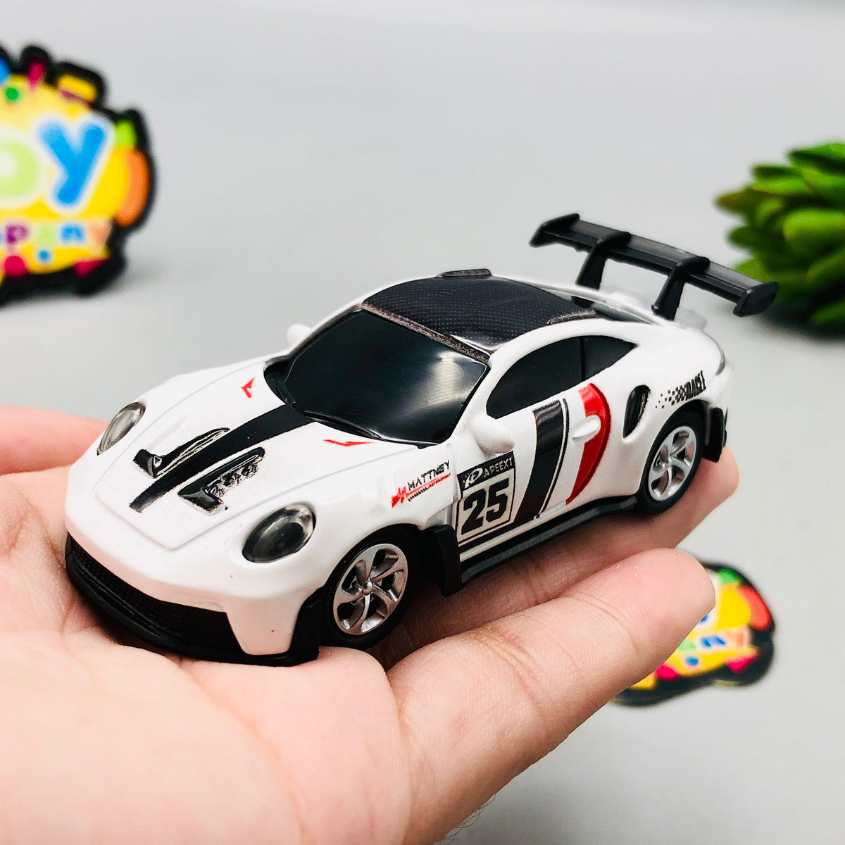 2.4GHz RC Mini Diecast Porsche GT3 Racing Model Car