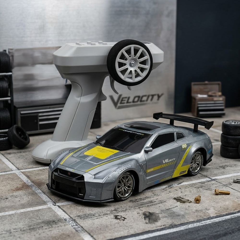 2.4GHz RC Nissan GTR R35 4WD Drift Car