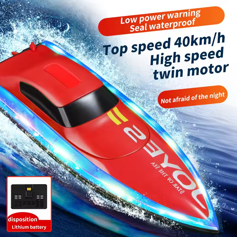 2.4GHz Remote Control Dual Engine Boat