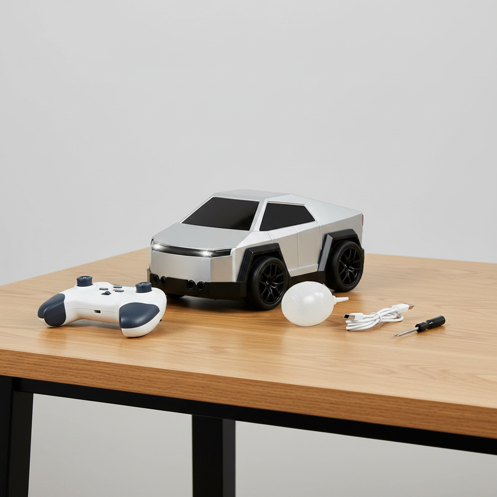 2.4GHz Remote & Induction Controlled Tesla Drift Car