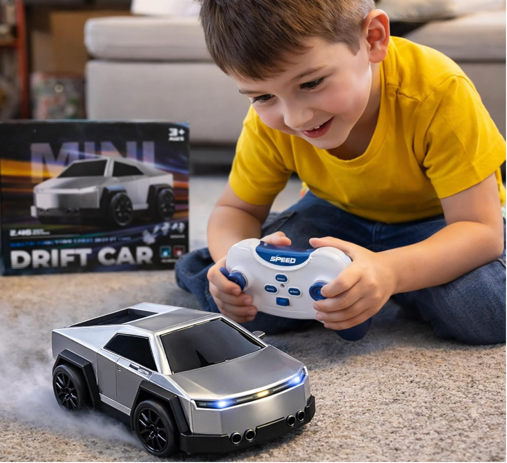 2.4GHz Remote & Induction Controlled Tesla Drift Car