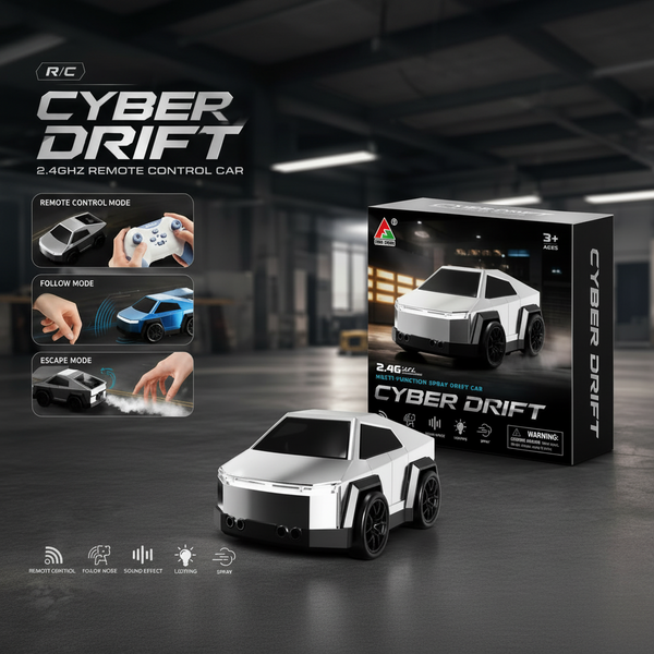 2.4GHz Remote & Induction Controlled Tesla Drift Car