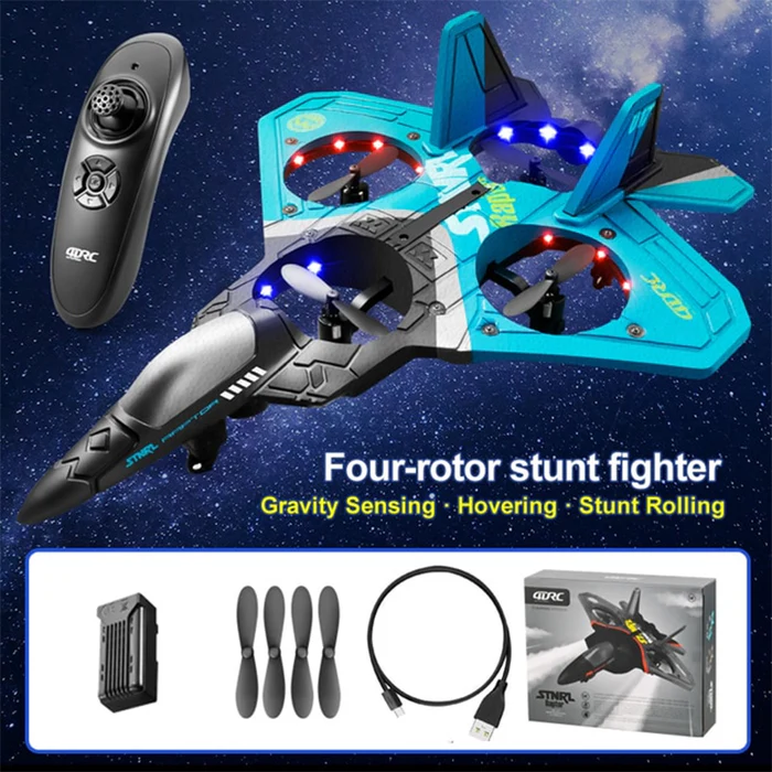 2.4G Joystick Remote Control STNRL Raptor Fighter Jet