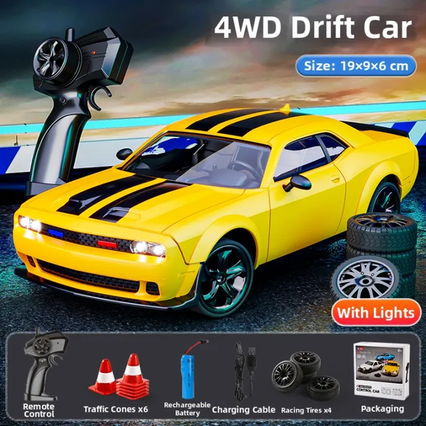 2.4G RC Dodge Challenger 4WD Drift Car