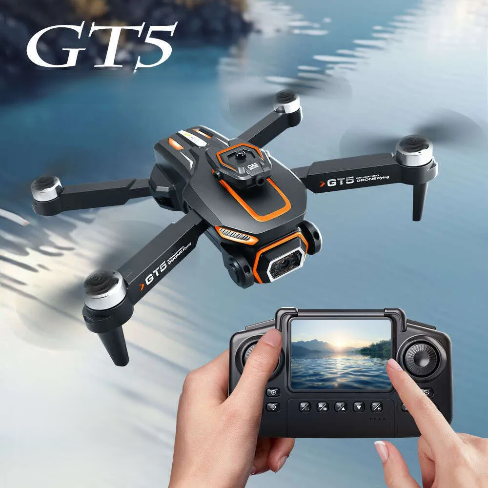 2.4G RC GT5 Flying Drone With Screen
