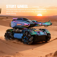 Remote & Watch Control Gel Blaster Lateral Shooting Tank With Smoke