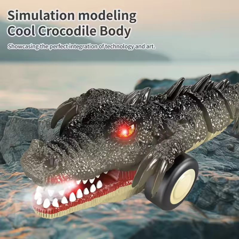 2.4G Remote Control Crocodile With Smoke
