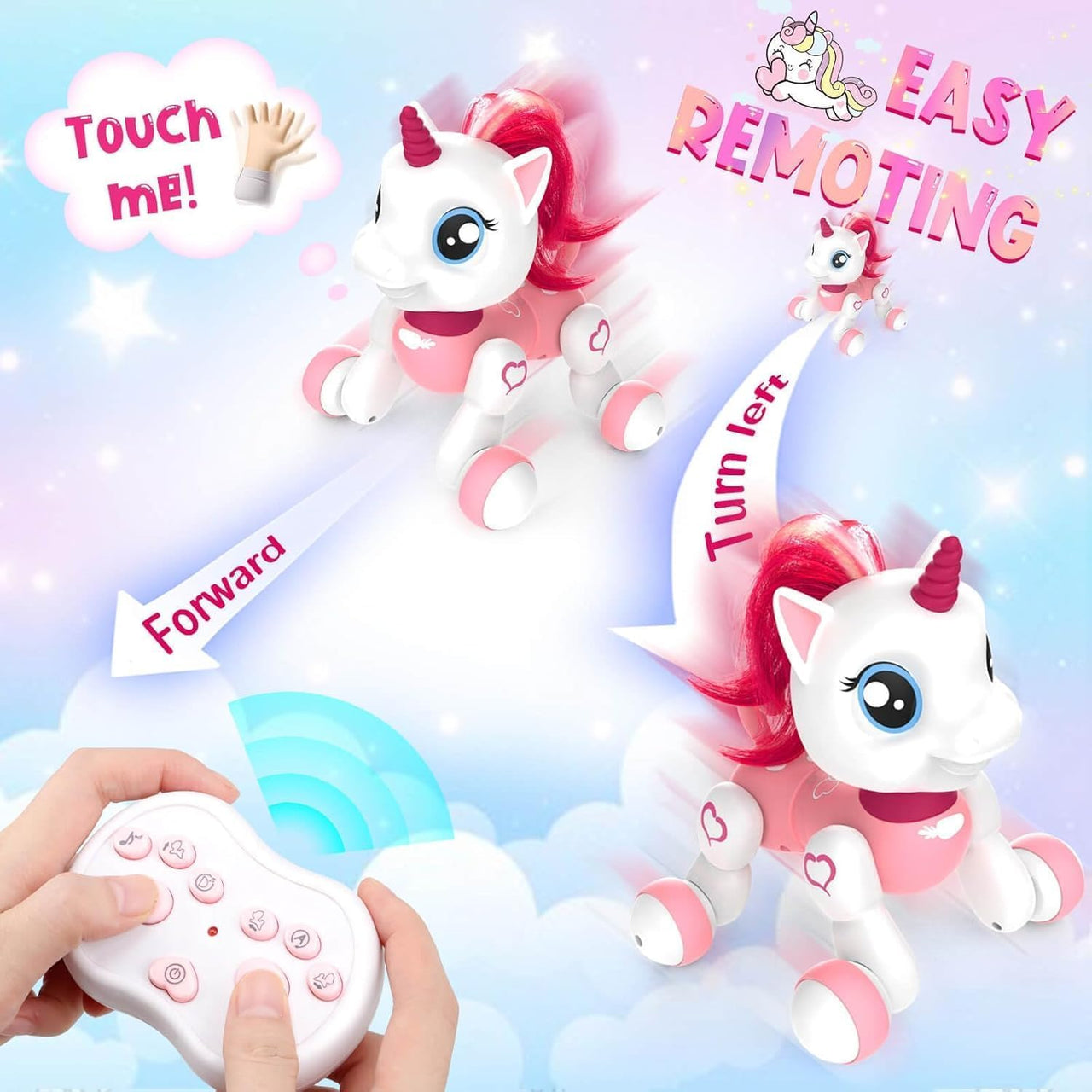2.4G Remote Control Cute Unicorn Robot Pet
