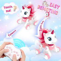 2.4G Remote Control Cute Unicorn Robot Pet