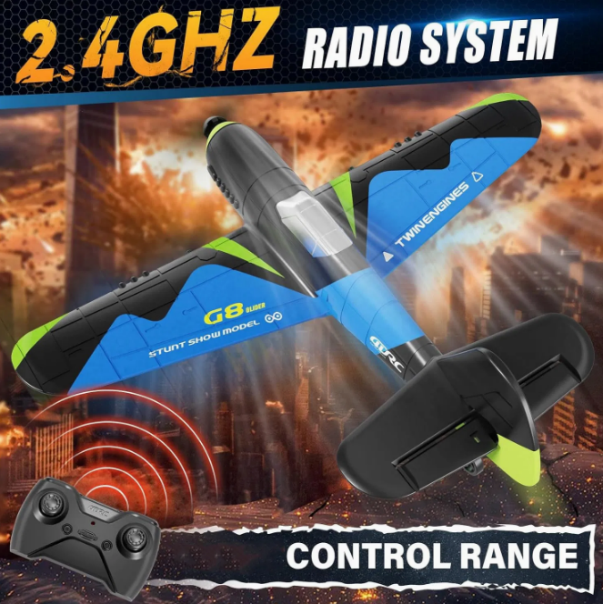 2.4G Remote Control G8 Glider Flying Jet