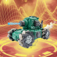 2.4G RC Gel Blaster  Shooting Tank With Smoke