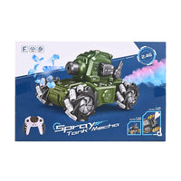 2.4G RC Gel Blaster  Shooting Tank With Smoke