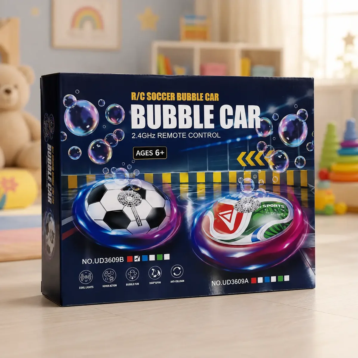 2.4Ghz RC Bubble Soccer Car