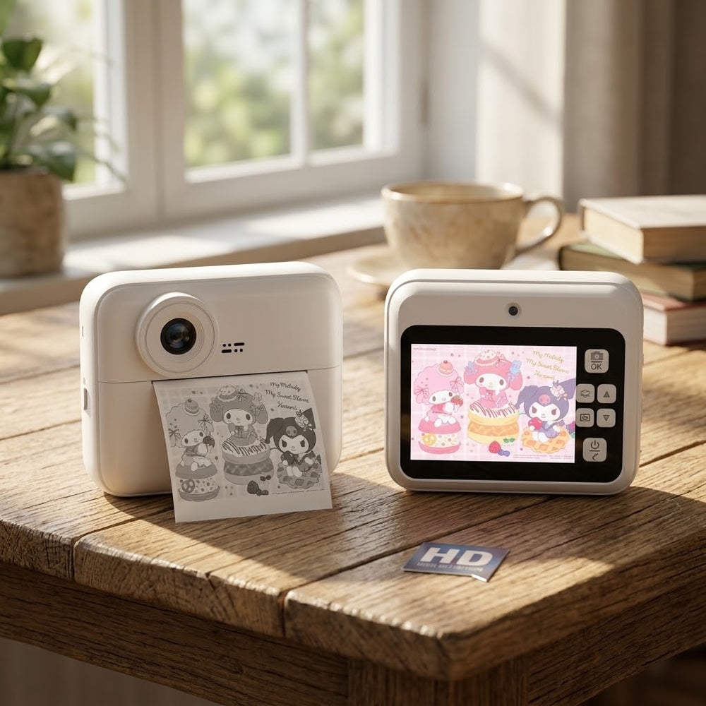 2.4 Inch Kids Kids Digital Dual Instant Print Camera